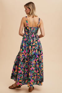 Image 4 of Bold Print Maxi Dress - In LOOM 