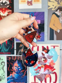 Image 2 of Mae Witchdagger Double Keychain | Night in the Woods