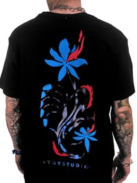 Image 4 of RAVE GARDEN PREMIUM TSHIRT BLACK