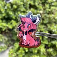 Hazbin hotel: Alaster kitty pin