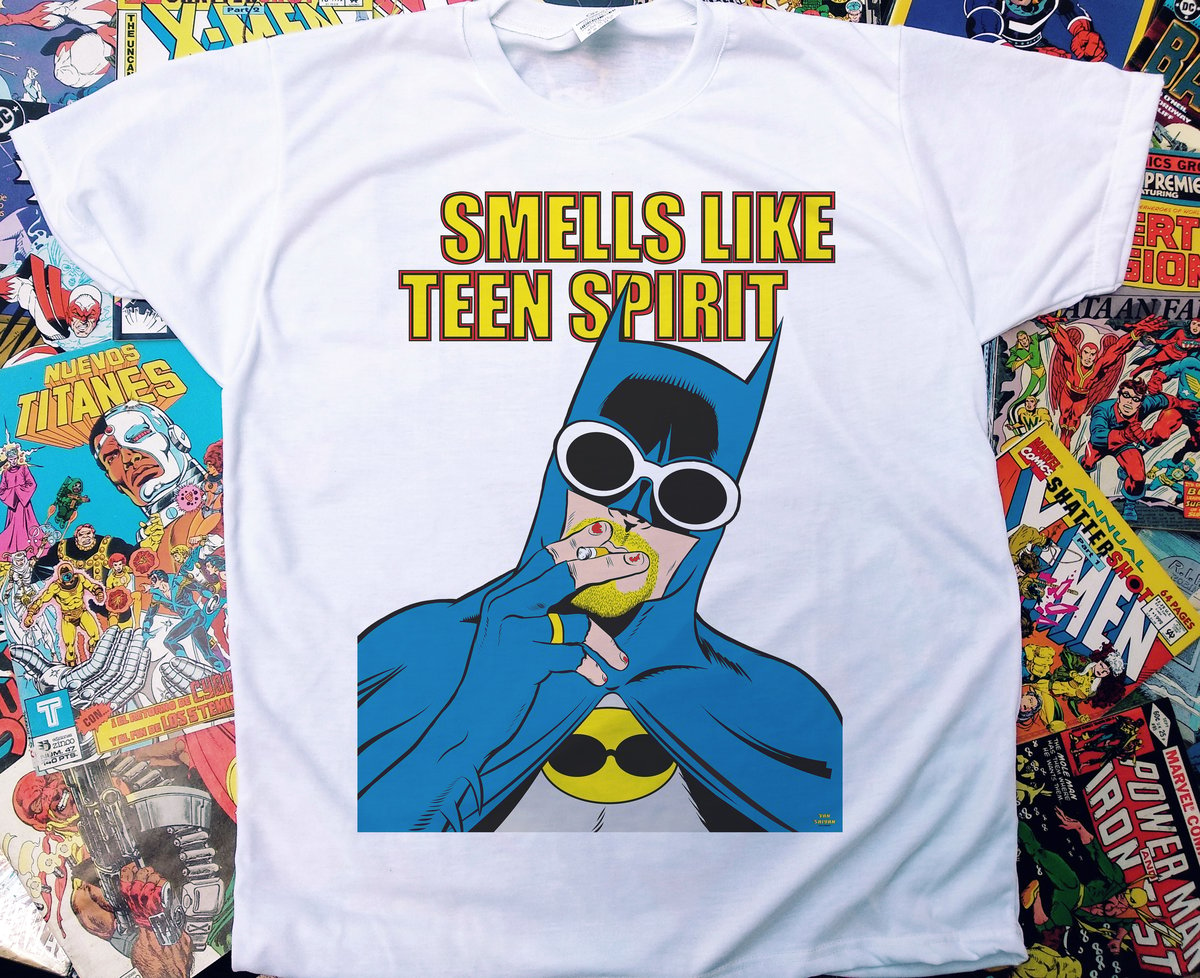 Smells like teen spirit t-shirt