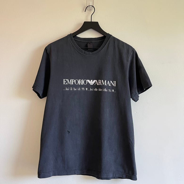 Image of Emporio Armani Pronouns T-Shirt