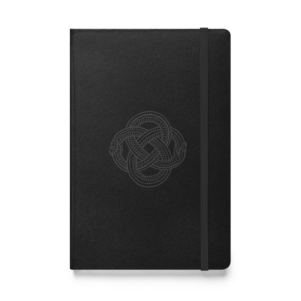 Begin With the End hardcover bound notebook