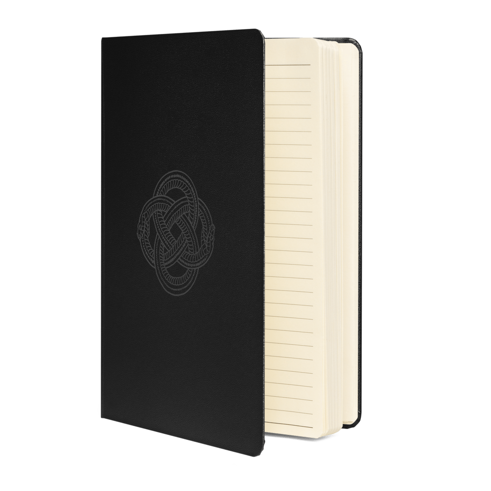 Begin With the End hardcover bound notebook