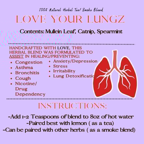Image of Love Your Lungz Herbal Blend