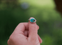 Image 1 of Sierra Bella turquoise stacker (6)