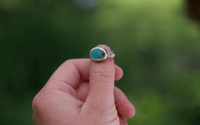 Image 2 of Sierra Bella turquoise stacker (6)
