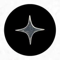 Image 2 of 4 Point Twinkle Tooth Charm
