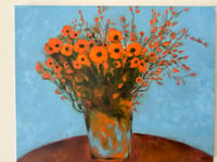 Image 4 of Freshly Picked Flowers . Original Acrylic Painting 