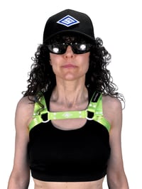 Image 6 of GENDERLESS SPORTIVE LOGO HARNESS NEON YELLOW