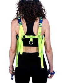 Image 5 of GENDERLESS SPORTIVE LOGO HARNESS NEON YELLOW