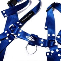 Image 8 of GENDERLESS SPORTIVE LOGO HARNESS ROYAL BLUE