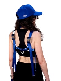 Image 6 of GENDERLESS SPORTIVE LOGO HARNESS ROYAL BLUE