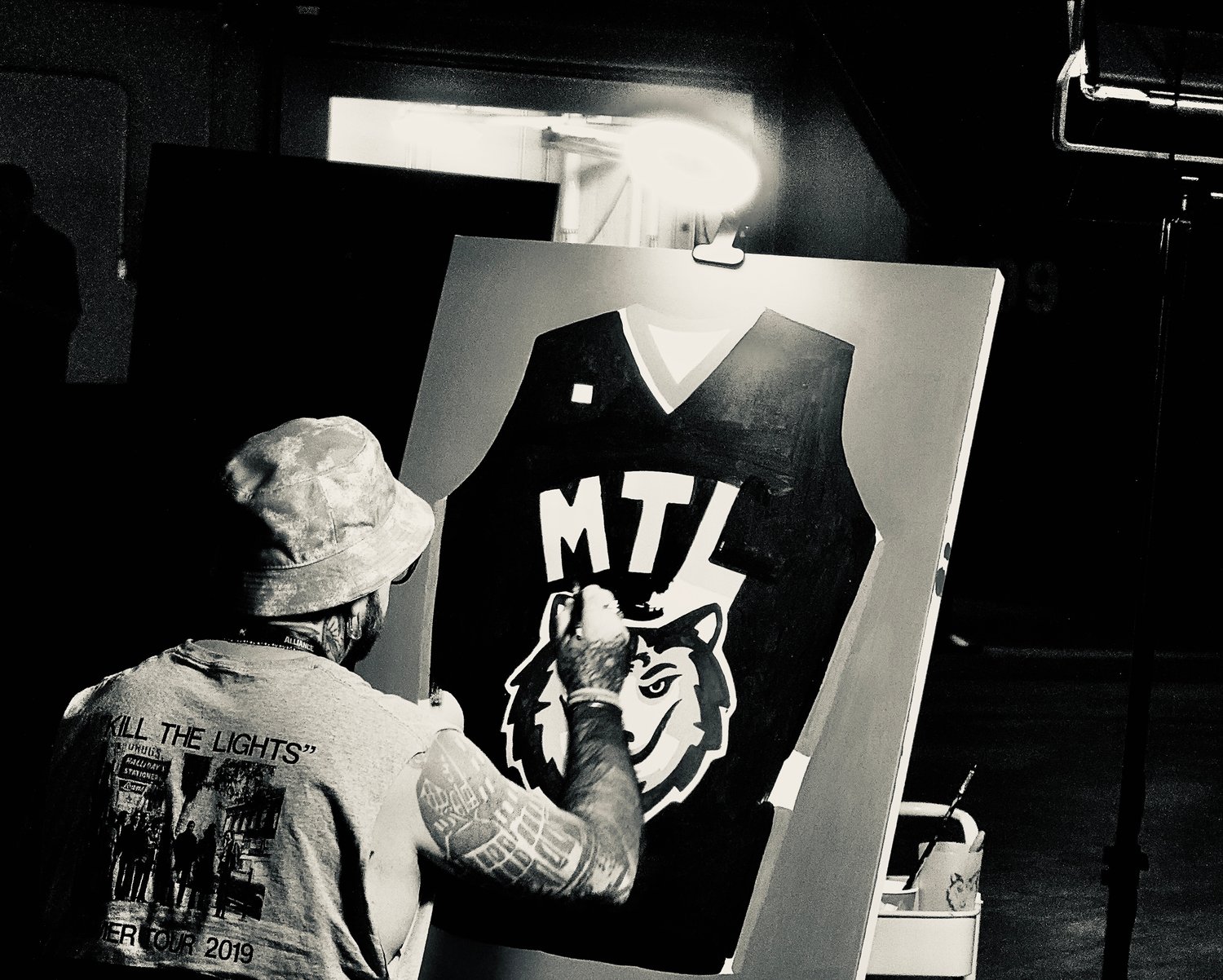 Image of L'Alliance # 2 - Acrylique sur toile 30 x 40'' Painting