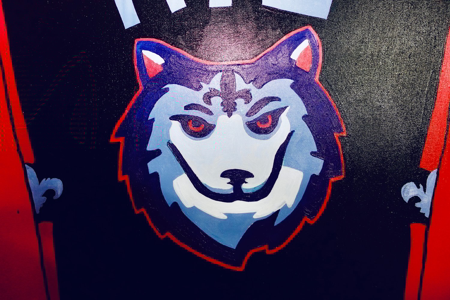 Image of L'Alliance # 2 - Acrylique sur toile 30 x 40'' Painting