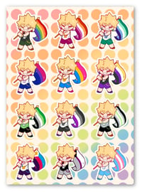 Image 1 of Pride Baku Sticker Sheet