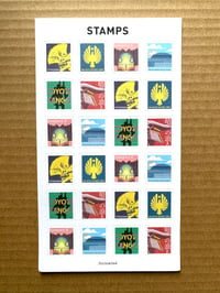 Pacific Rim Stamp Sticker Sheet