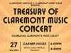 Treasury of Claremont Music Concert - Sat. July 27, 2024 | 6-8:30pm