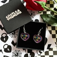 Image 3 of AMY - Heart Earrings