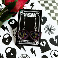 Image 2 of AMY - Heart Earrings