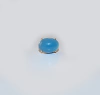 Image 2 of Blue Chalcedony Dome Ring