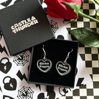 Image 3 of KELLY - Heart Earrings