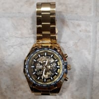 Image 2 of Skeleton Watch Gold 2023