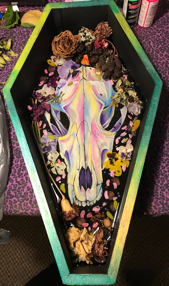 Image of Fox Skull Coffin