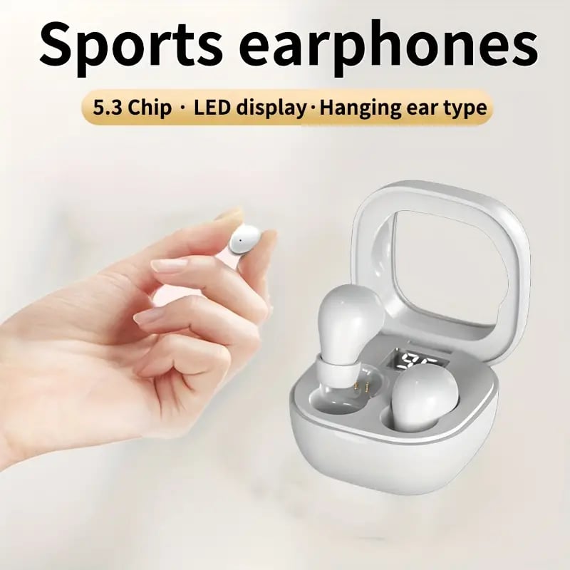 Ultra Long Standby Wireless Earphones – Sports, Fitness, Running, Noise Reduction, Dual Ear