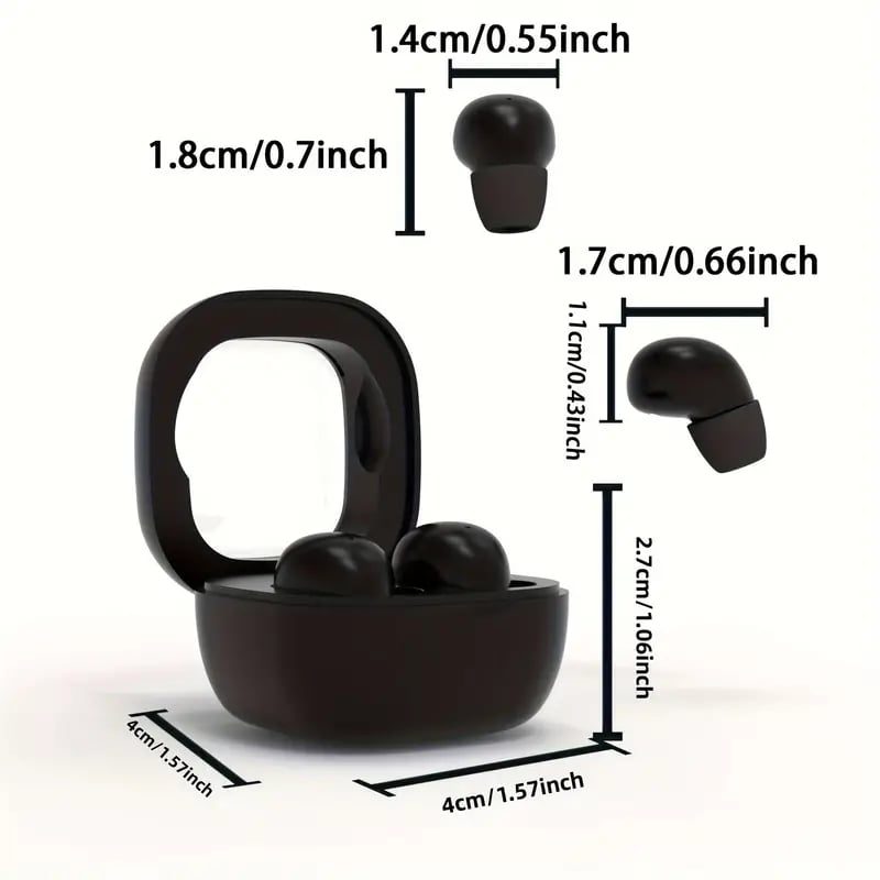 Ultra Long Standby Wireless Earphones – Sports, Fitness, Running, Noise Reduction, Dual Ear