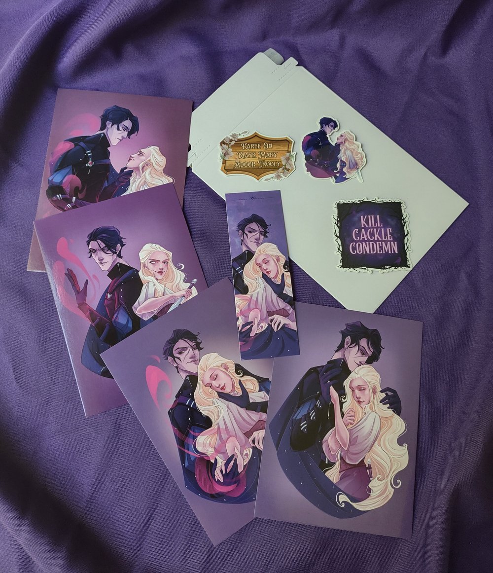 Image of Villains & Virtues Print and Sticker Pack