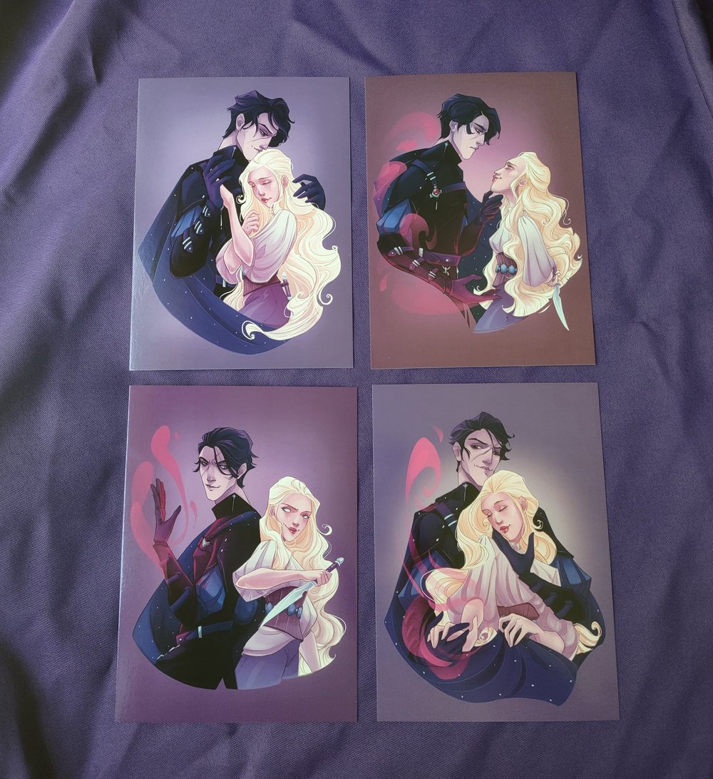 Image of Villains & Virtues Print and Sticker Pack