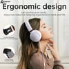 Picun C60 Wired On-Ear Headphones with Microphone – Lightweight, Foldable