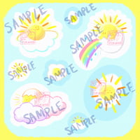 Image 1 of ♥ Sunny Side Up Sticker Sheet ♥