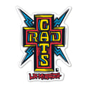 "RAD CATS" Skateboarding Hall of Fame Special Edition Sticker