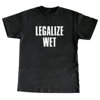 Legalize Wet tee shirt black