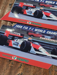 Image 3 of Honda Verno 1988 F1 Sticker Set