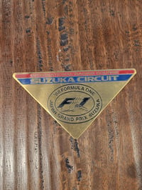 Image 1 of Suzuka Circuit 1988 F1 Grand Prix Metal Sticker