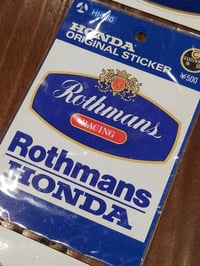 Image 3 of Rothmans Racing Sticker Set