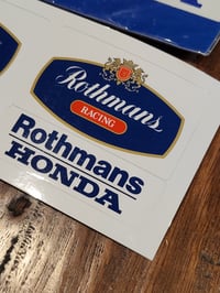 Image 4 of Rothmans Racing Sticker Set