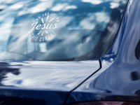 Image 1 of Do You Follow Jesus This Close Car (2 Pack)