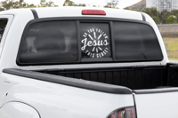 Image 2 of Do You Follow Jesus This Close Car (2 Pack)