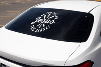 Image 3 of Do You Follow Jesus This Close Car (2 Pack)
