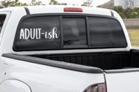 Image 2 of Adult-ish Car Decal(2 Pack)
