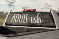 Image 4 of Adult-ish Car Decal(2 Pack)