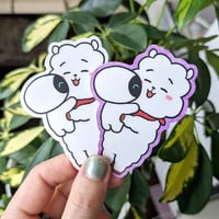 Image 4 of RJ Wootteo Hug Vinyl Sticker