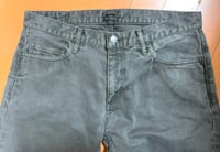 Image 2 of Sunny Sports indigo over dyed gray jeans, made in Japan, fits 32”