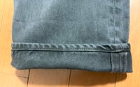 Image 6 of Sunny Sports indigo over dyed gray jeans, made in Japan, fits 32”