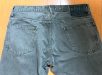 Image 7 of Sunny Sports indigo over dyed gray jeans, made in Japan, fits 32”