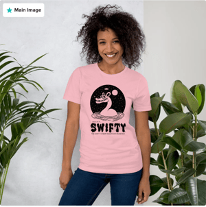 SWIFTY the Swift Creek Reservoir Monster t-shirt (UNISEX)